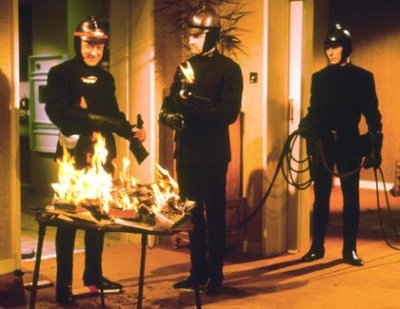 Cena do filme Fahrenheit 451, de François Truffaut