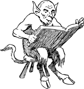 Os livros escritos para agradar ao demônio…