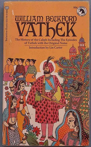 Capa de uma antiga edição inglesa da obra de W. Beckford